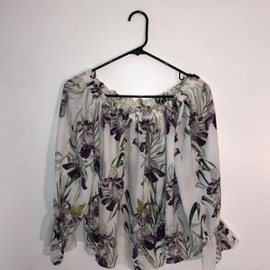 Lila Rose Floral Patterned Shirt
